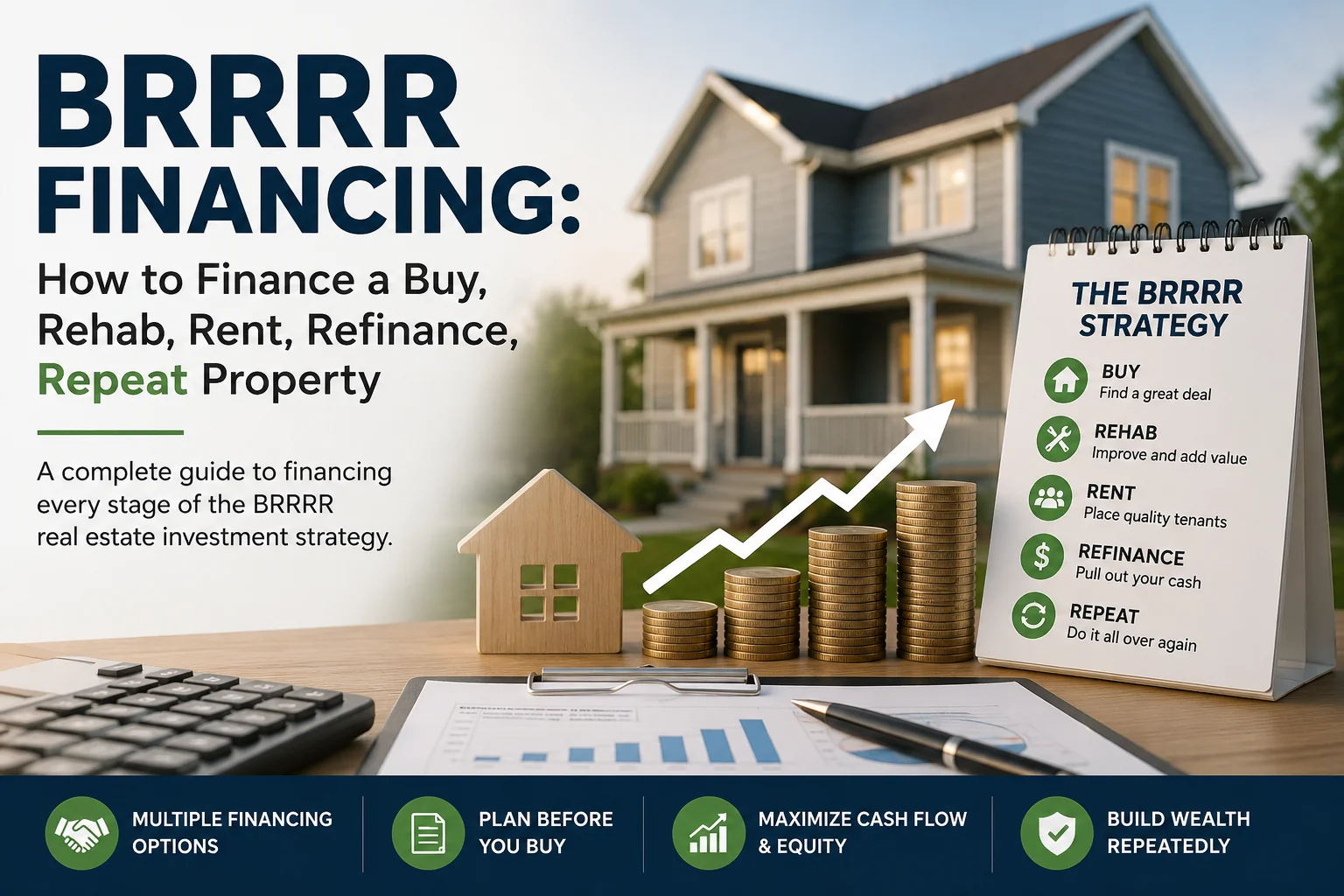 BRRRR Financing: How to Finance a Buy, Rehab, Rent, Refinance, Repeat Property